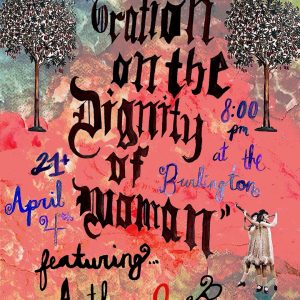 Show Poster, Oration on the Dignity of Woman